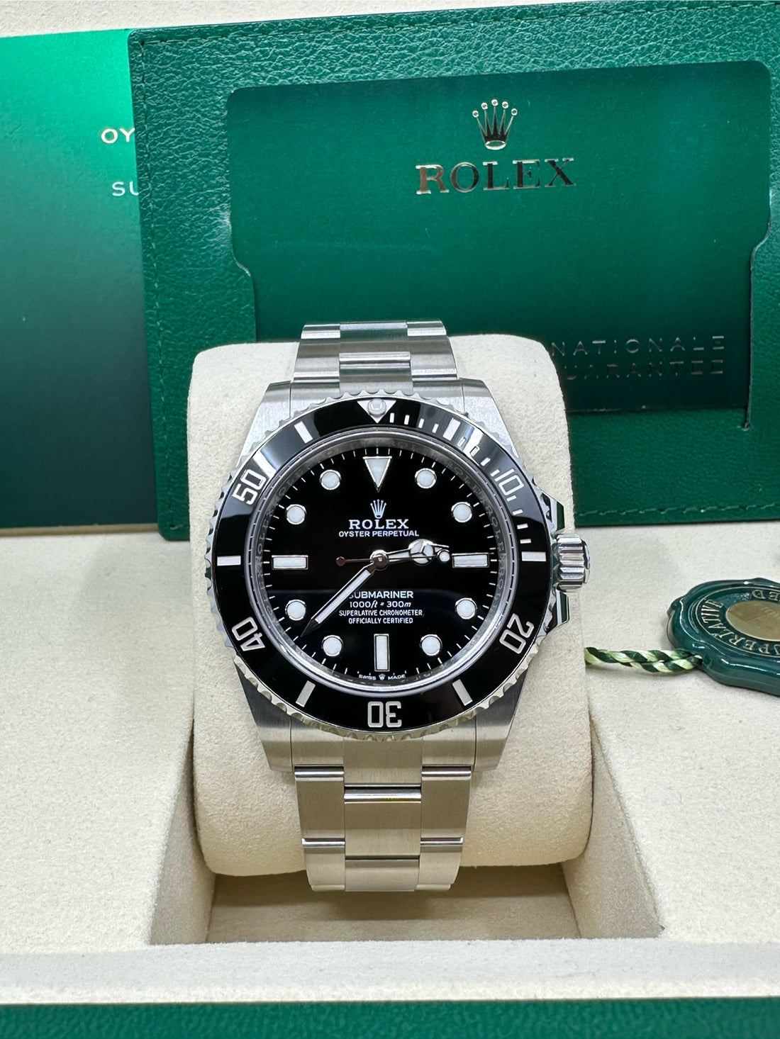 Rolex Submariner 124060 no date black dial