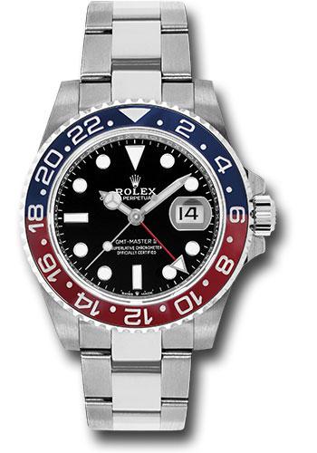 Rolex GMT-Master II Pepsi 40mm - Black Dial - Oyster Bracelet - 126710BLRO NEW 2025