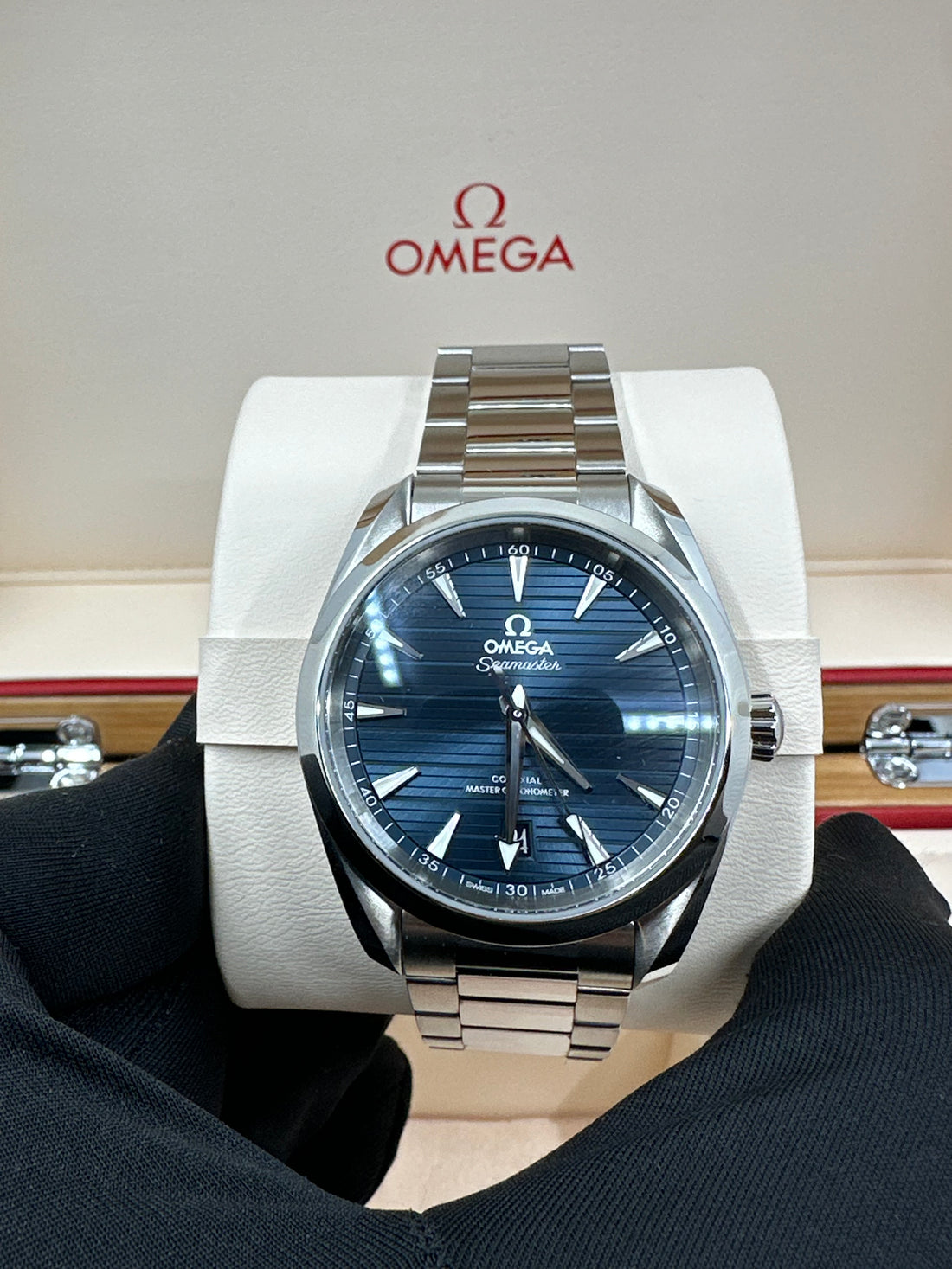 Seamaster Aqua Terra 38mm 150m Blue dial NEW
