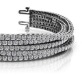 Multi Strand Flexible Diamond Tennis Bracelet Diamond  with 9.25 ct.(finished) 1.75mm