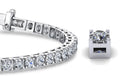 Classic 4 Prong Diamond Tennis Bracelet with 5.98 ct.(finished) 3.25mm