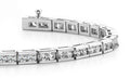 Timeless Roadway Diamond  Tennis Bracelet with 4.48 ct.(finished) 2.5mm