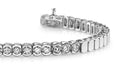 Diamond Tears Diamond Bracelet with 0.54 ct.(finished) 2.0mm