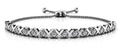 Adjustable Xoxo Diamond Bracelet Lab-Grown Diamond  with 0.39 ct.(finished) 2mm
