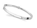 Single Shiny Diamond Bangle Bracelet Diamond  with 1.00 ct.(finished) 6.5mm