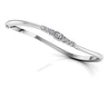 Stylish Seven Stone Diamond Bangle Lab-Grown Diamond  with 1.53 ct.(finished)
