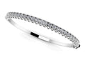 Unique Prong Diamond Bangle Bracelet Diamond  with 1.16 ct.(finished) 2mm