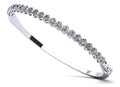Divinely Dazzling Bangle Bracelet Diamond  with 1.06 ct.(finished) 2mm