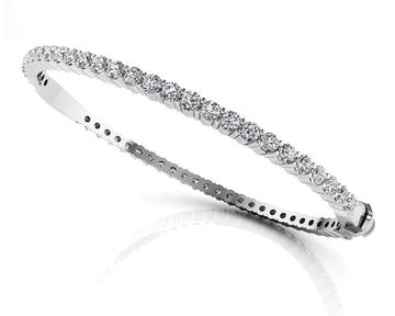 Endless Elegance Diamond Bangle Diamond  with 3.24 ct.(finished) 2.5mm