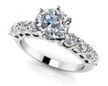 True Romance Diamond Engagement Ring Lab-Grown Diamond  with 2.48 ct. (2.00 ct. center diamond)