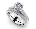 Diamond Delight Engagement Set Diamond  with 2.13 ct. (1.50 ct. center diamond)