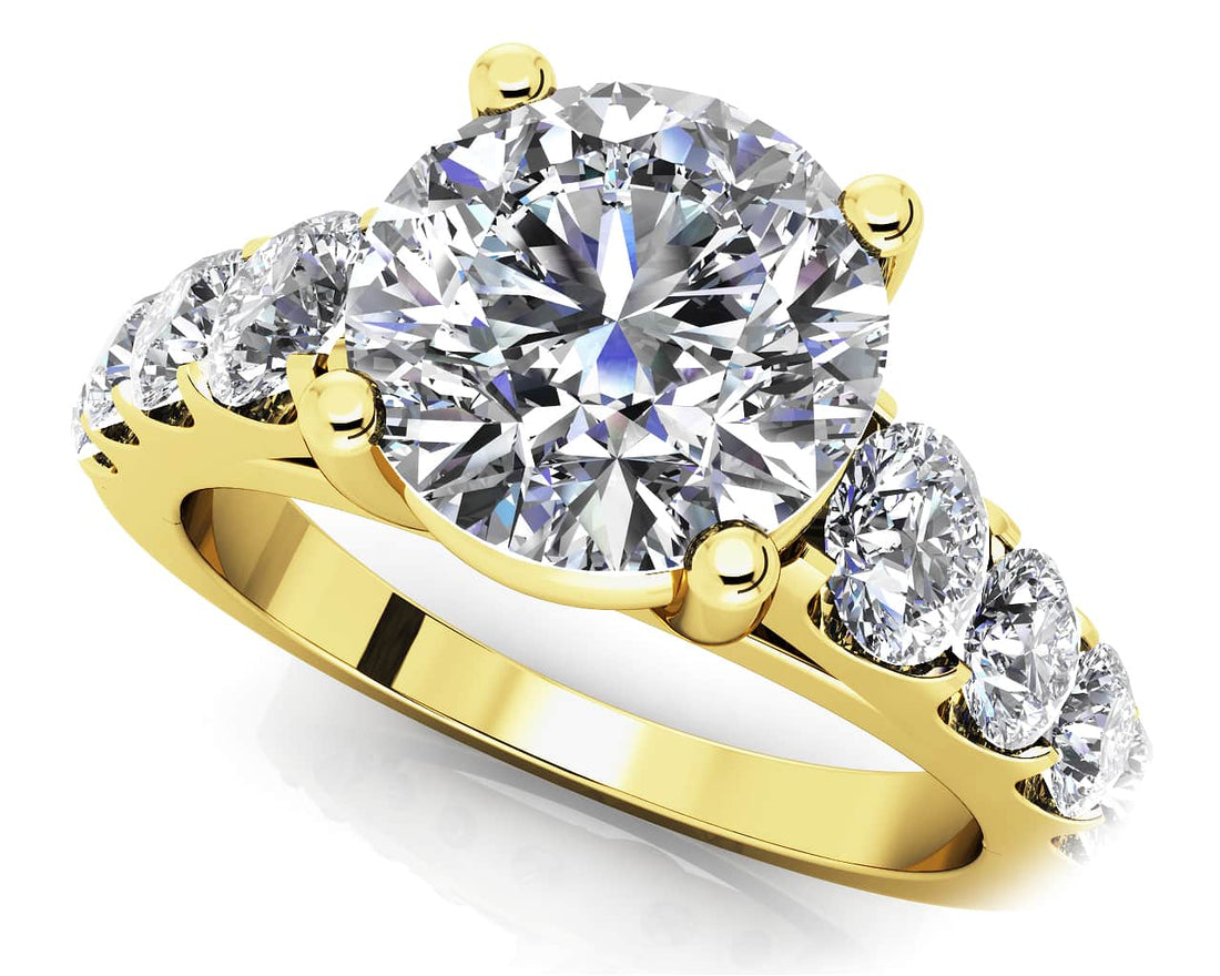 Sweet Dream Engagement Ring Lab-Grown Diamond  with 2.01 ct. (1.25 ct. center diamond)