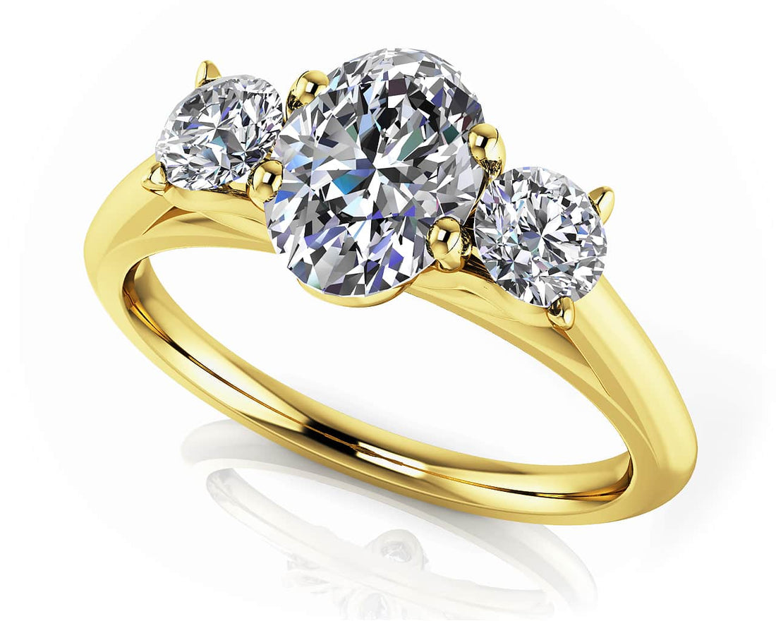 Enduring Love Engagement Ring Diamond  with 0.81 ct. (0.60 ct. center diamond)