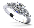 Mi Amour Diamond Engagement Ring Diamond  with 0.84 ct. (0.50 ct. center diamond)
