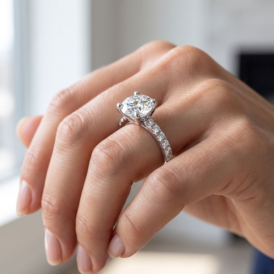 Brilliant Dreams Diamond Engagement Ring with 2.27 ct. (2.00 ct. center diamond)