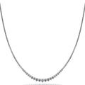 Graduated Shiny Link Diamond Necklace Lab-Grown Diamond  with 5.01 ct.(finished)