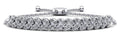 Marquise Illusion Adjustable Diamond Bracelet Lab-Grown Diamond  with 2.24 ct.(finished) 2mm