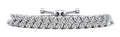 Marquise Dreams Adjustable Diamond Bracelet Lab-Grown Diamond  with 6.00 ct.(finished) 5x3mm