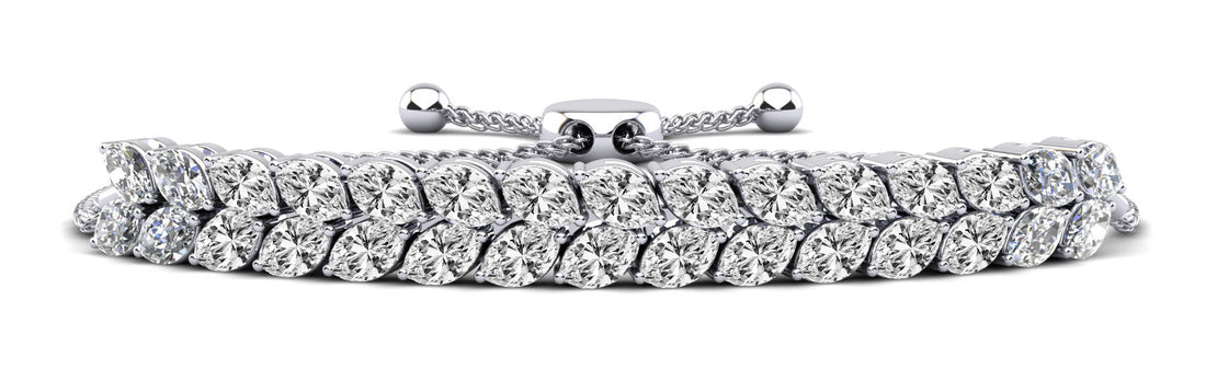 Marquise Dreams Adjustable Diamond Bracelet Diamond  with 3.74 ct.(finished) 4x2mm