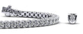 Boundless Brilliance Diamond  Tennis Bracelet with 8.82 ct.(finished) 1.3mm, 3.5mm