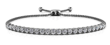 Timeless Dreams Adjustable Bracelet Diamond  with 2.10 ct.(finished) 3mm