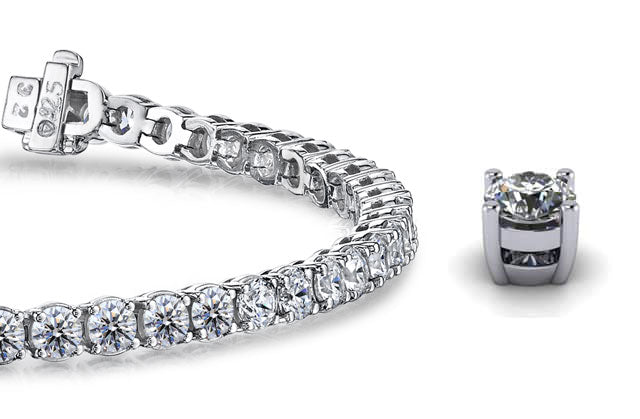 Timeless Dreams Diamond Tennis Bracelet with 2.83 ct.(finished) 2.2mm