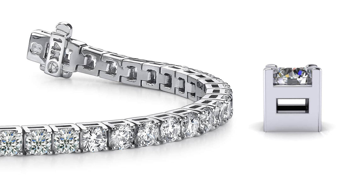 Diamond Dreams Diamond Tennis Bracelet with 7.68 ct.(finished) 3.5mm