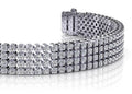 Four Row Diamond Bracelet Diamond  with 8.82 ct.(finished) 2.0mm