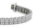 Filigree Diamond Bracelet Diamond  with 4.06 ct.(finished) 1.9mm