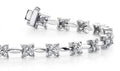 Flower Link Diamond Bracelet Lab-Grown Diamond  with 1.94 ct.(finished) 1.7mm