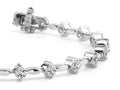 Classic Diamond Link Diamond Bracelet with 3.15 ct.(finished) 3.4mm