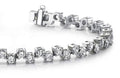 Zig Zag Diamond Bracelet Lab-Grown Diamond  with 2.00 ct.(finished) 1.9mm