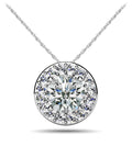 Surrounded With Love Diamond Pendant Diamond  with 0.33 ct. (0.25 ct. center diamond)