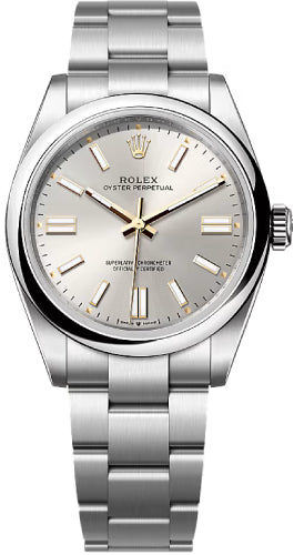 Rolex Oyster Perpetual 41 Silver Dial Oyster Bracelet - 134300 - 2025